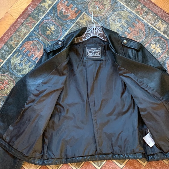 Motorcycle Jacket faux leather - Picture 2 of 5